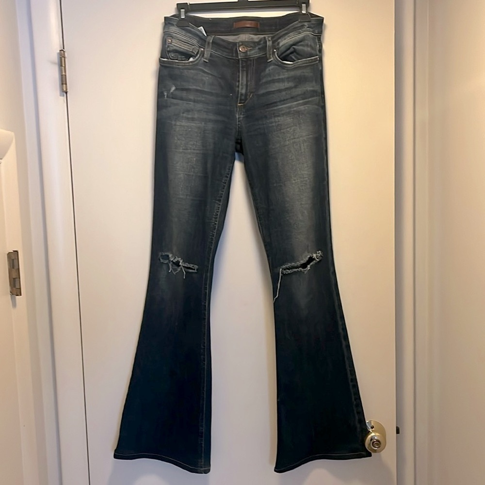 Joe’s Jeans Distressed Flare Denim